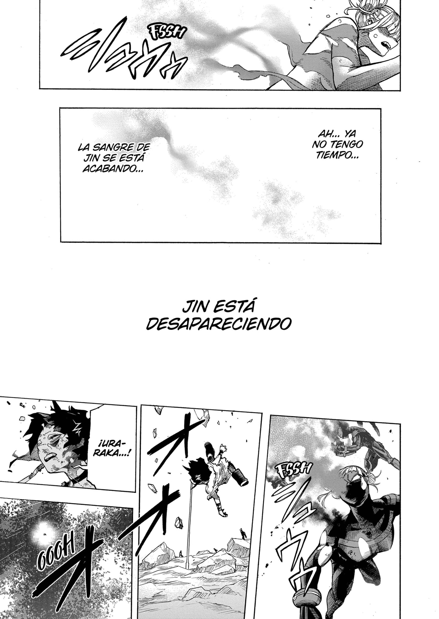 My Hero Academia Capítulo 394 Uraraka Ochaco Contra Toga Himiko