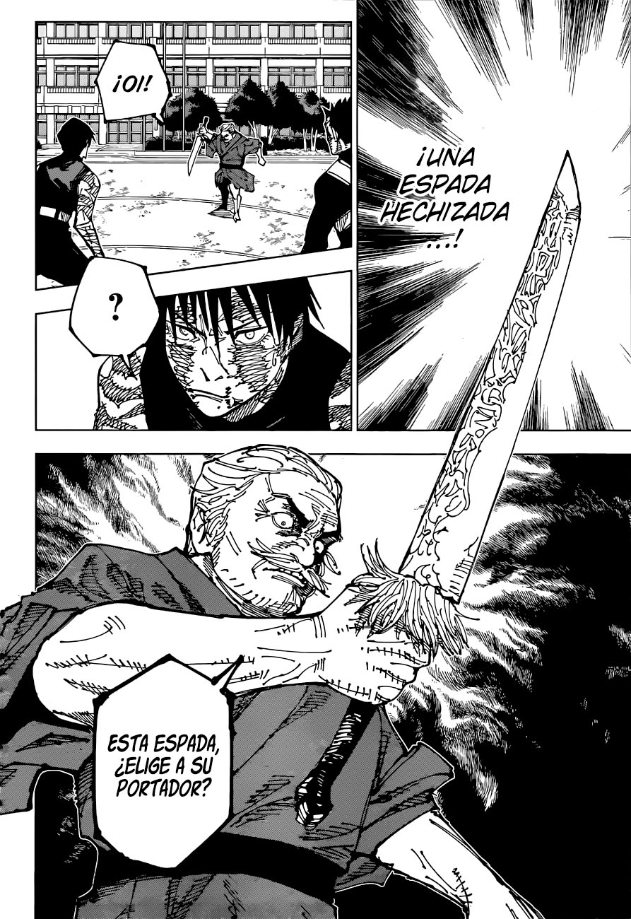 Jujutsu Kaisen, Capítulo 195 